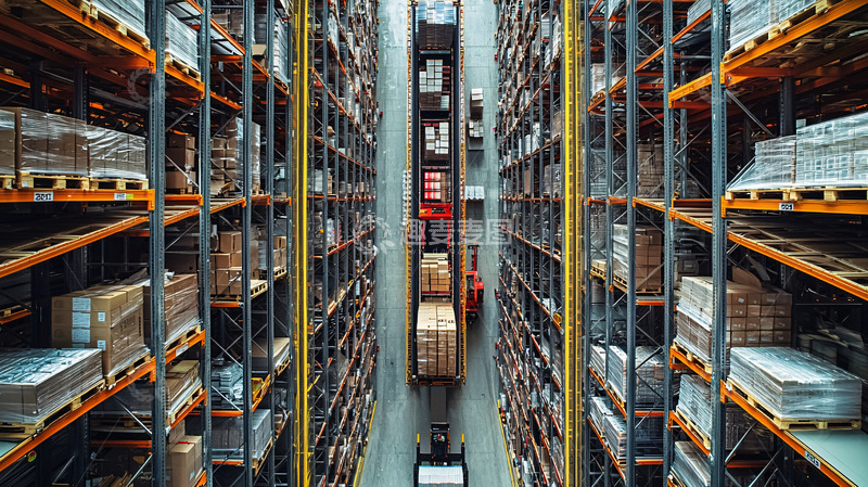 高清大图下载【趣麦麦图】仓库货架上的货物