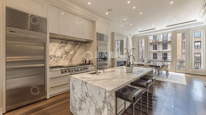 高清大图下载【趣麦麦图】豪华现代厨房