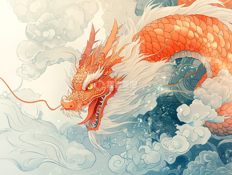 高清大图下载【趣麦麦图】中国龙