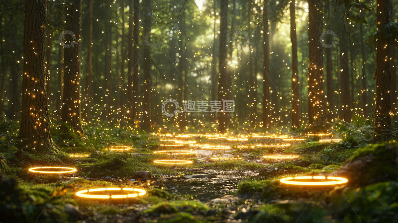 高清大图下载【趣麦麦图】梦幻森林