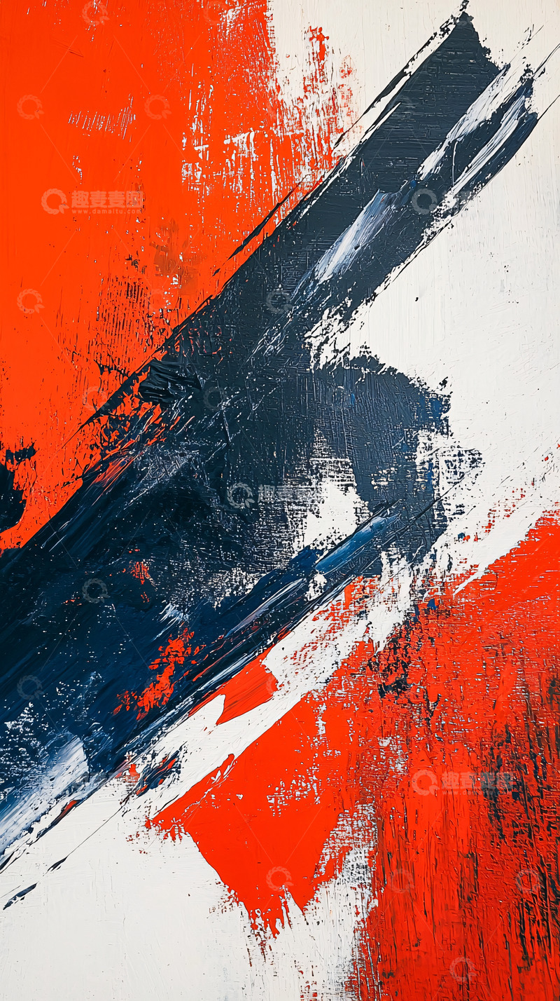 高清大图下载【趣麦麦图】抽象油画