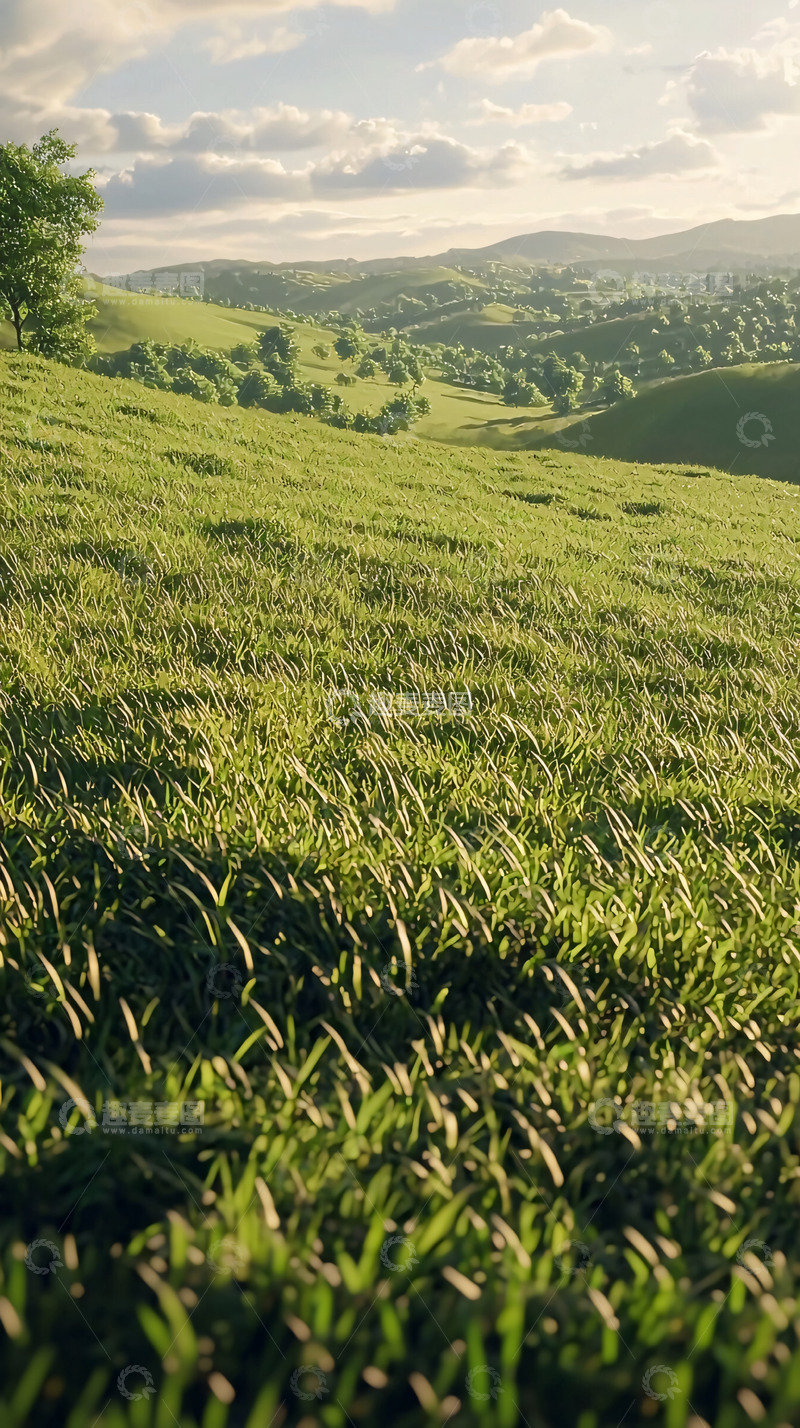 高清大图下载【趣麦麦图】绿色草地