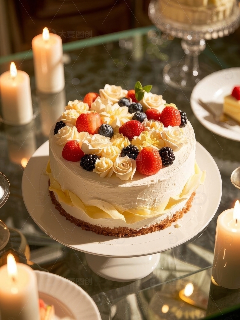 高清大图下载【趣麦麦图】美食甜品甜点蛋糕高清特写9