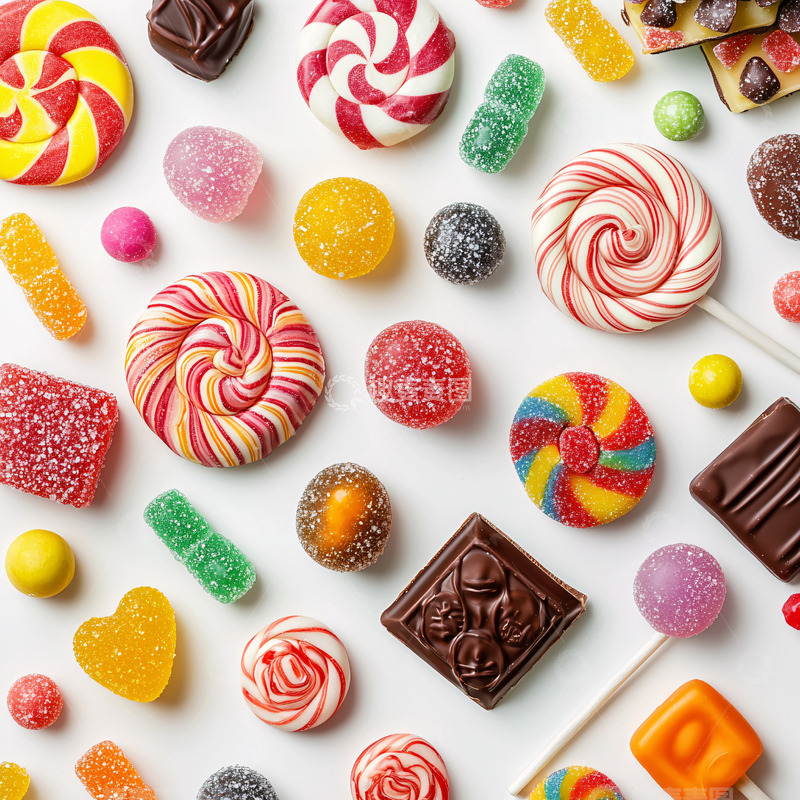 高清大图下载【趣麦麦图】彩色糖果