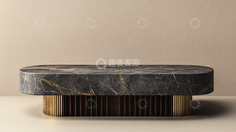 高清大图下载【趣麦麦图】大理石茶几