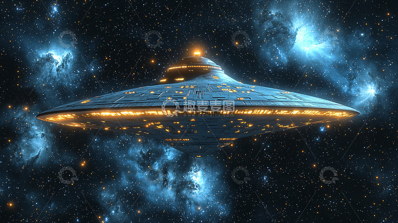 高清大图下载【趣麦麦图】宇宙飞船