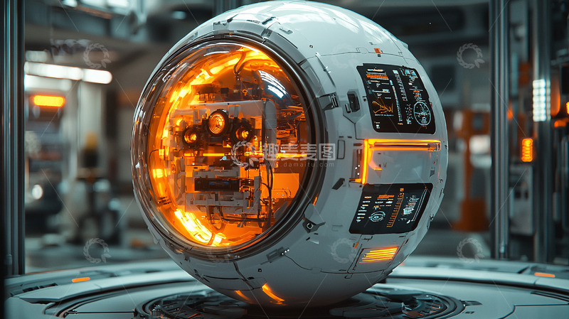 高清大图下载【趣麦麦图】未来科技球体