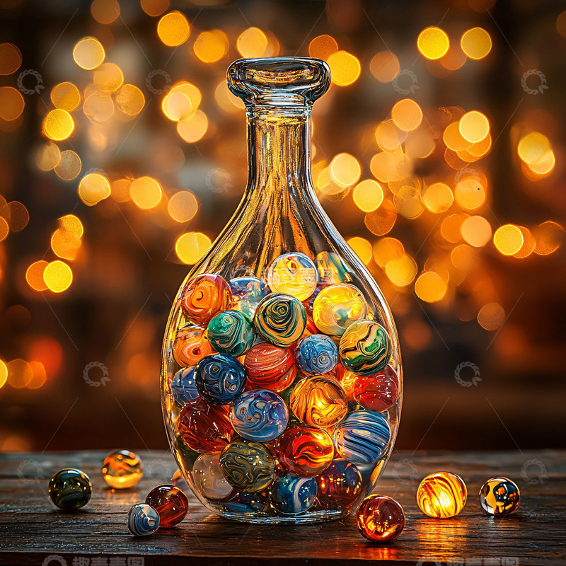 高清大图下载【趣麦麦图】玻璃瓶