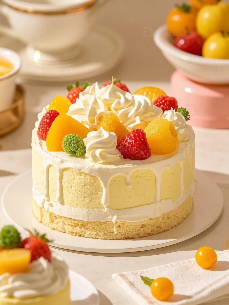 高清大图下载【趣麦麦图】美食甜品蛋糕甜点高清特写