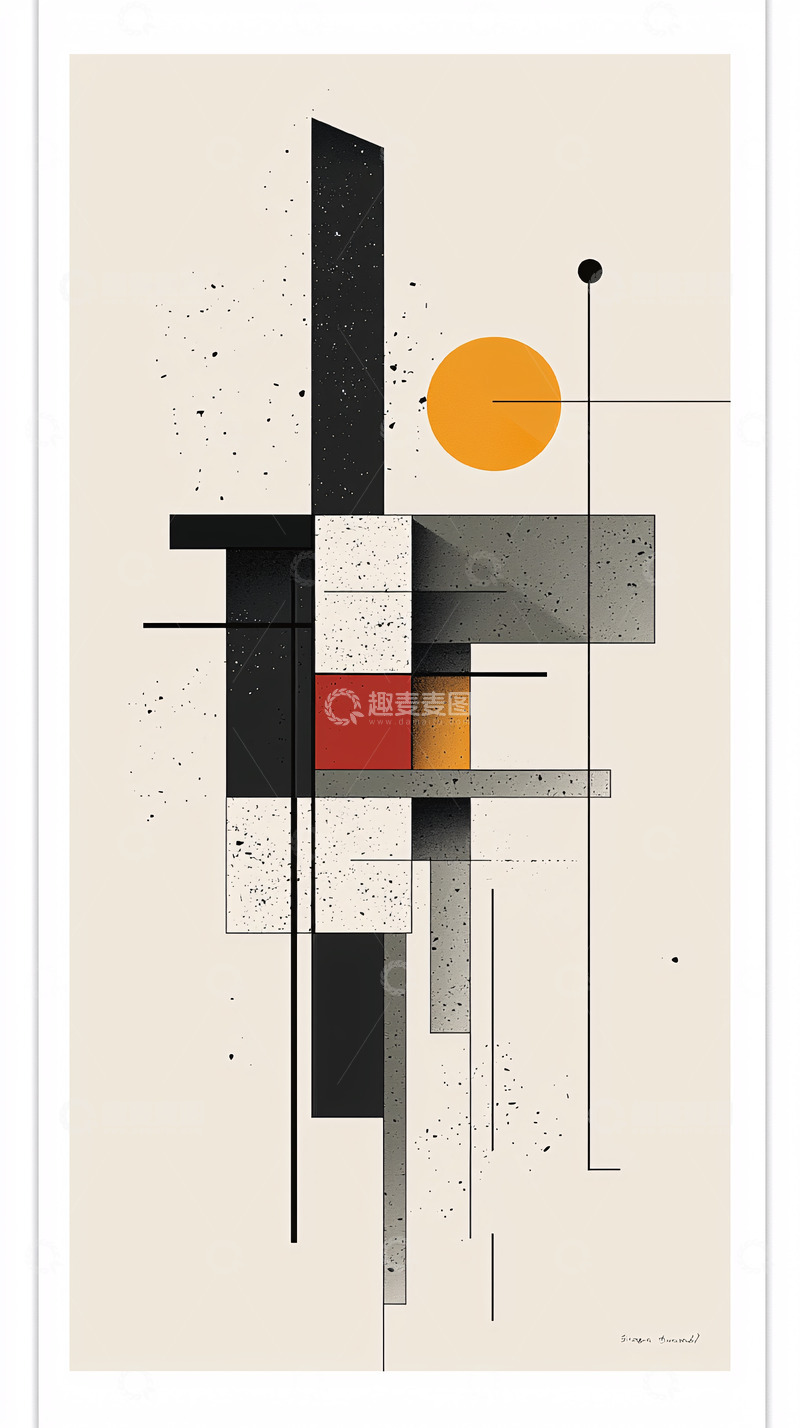 高清大图下载【趣麦麦图】抽象几何