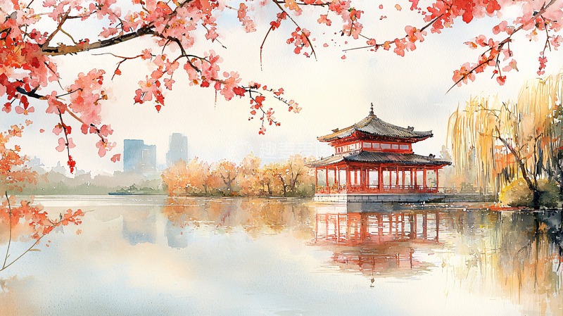 高清大图下载【趣麦麦图】水墨画