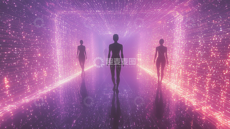 高清大图下载【趣麦麦图】光之走廊