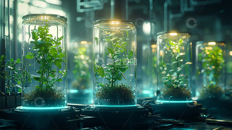 高清大图下载【趣麦麦图】试管植物