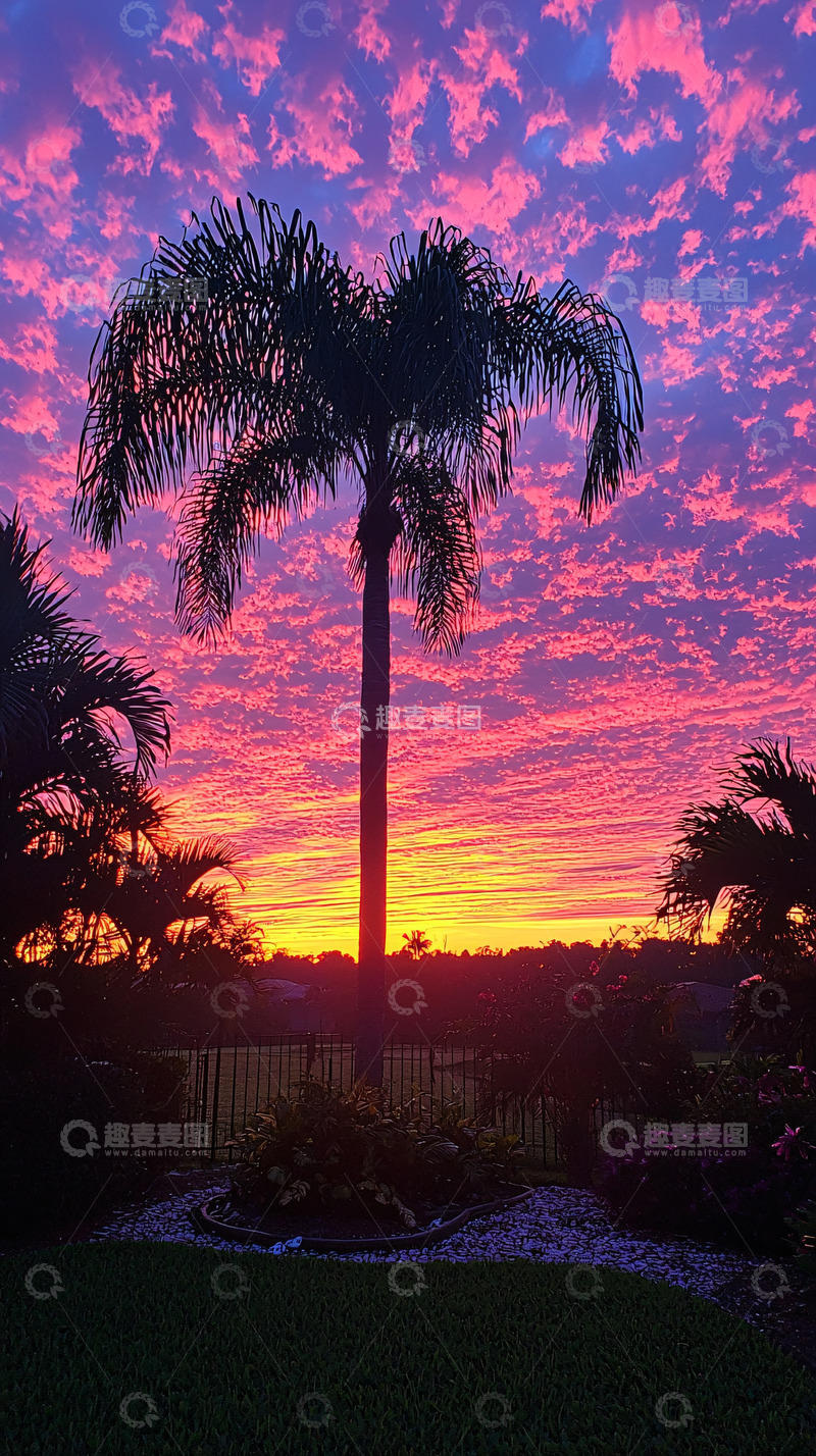 高清大图下载【趣麦麦图】日落
