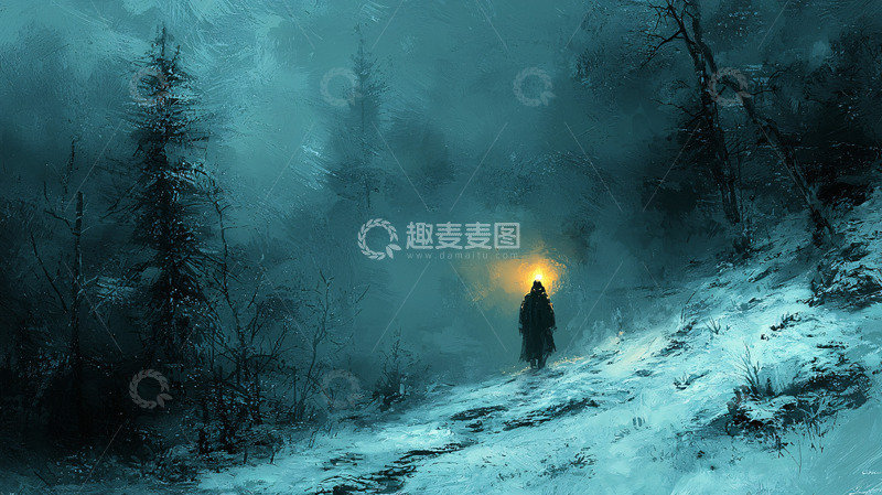 高清大图下载【趣麦麦图】黑暗森林