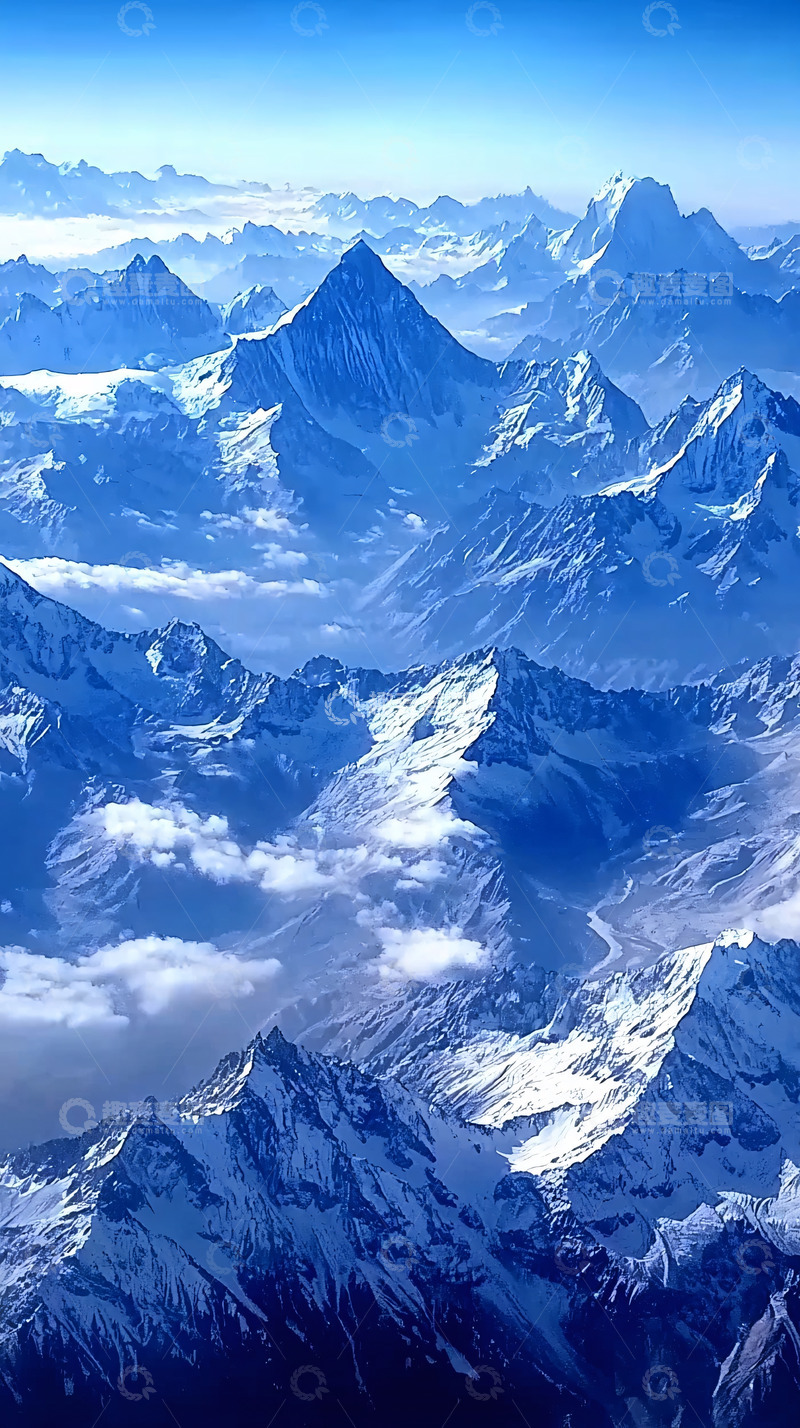 高清大图下载【趣麦麦图】雪山