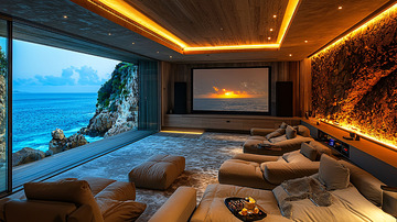 海景房家庭影院