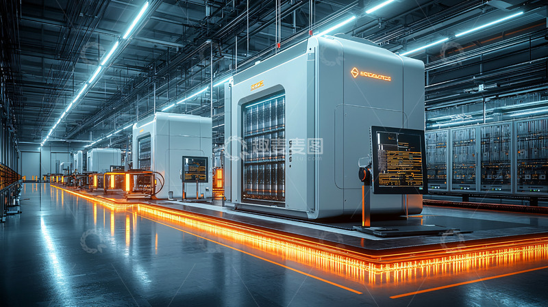 高清大图下载【趣麦麦图】数据中心服务器群