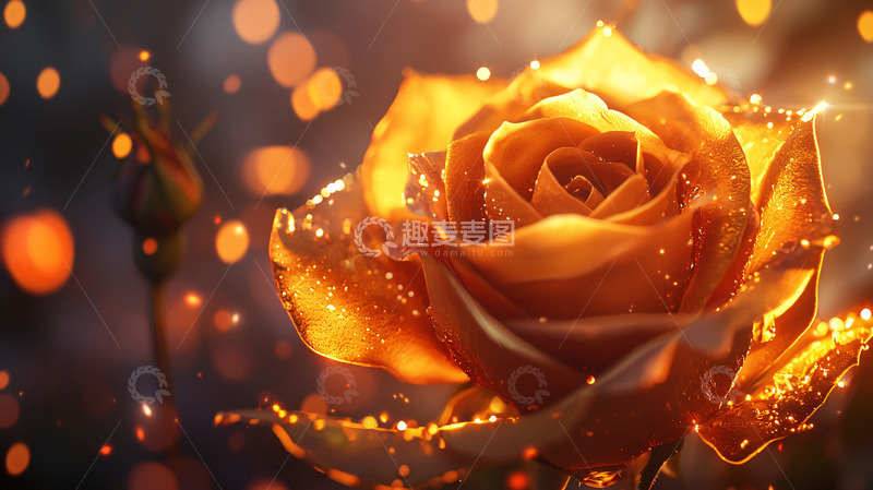 高清大图下载【趣麦麦图】-燃烧的玫瑰
