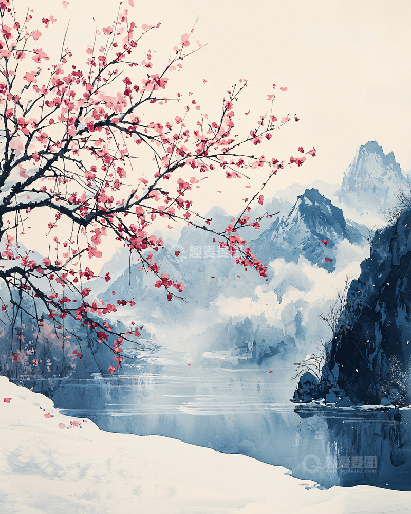 高清大图下载【趣麦麦图】水墨画