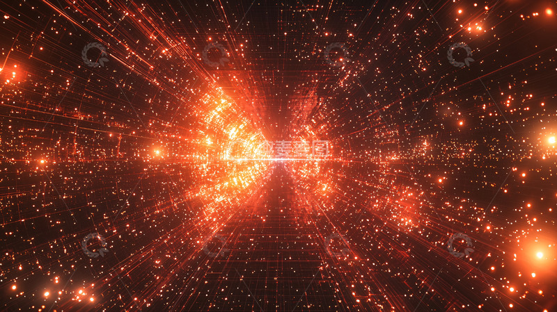 高清大图下载【趣麦麦图】抽象光线