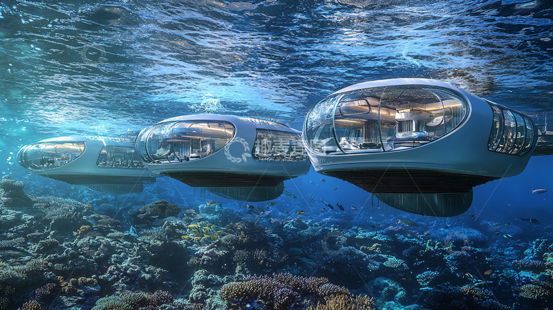 高清大图下载【趣麦麦图】海底酒店