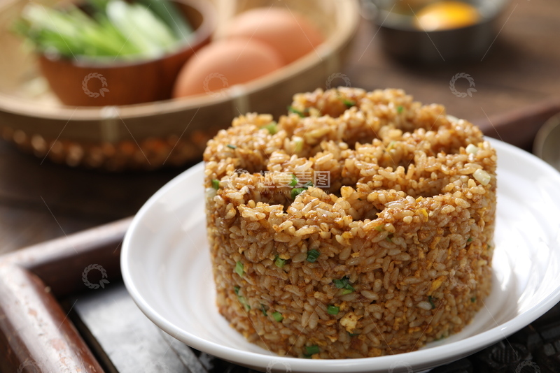 高清大图下载【趣麦麦图】辣根炒饭主食1