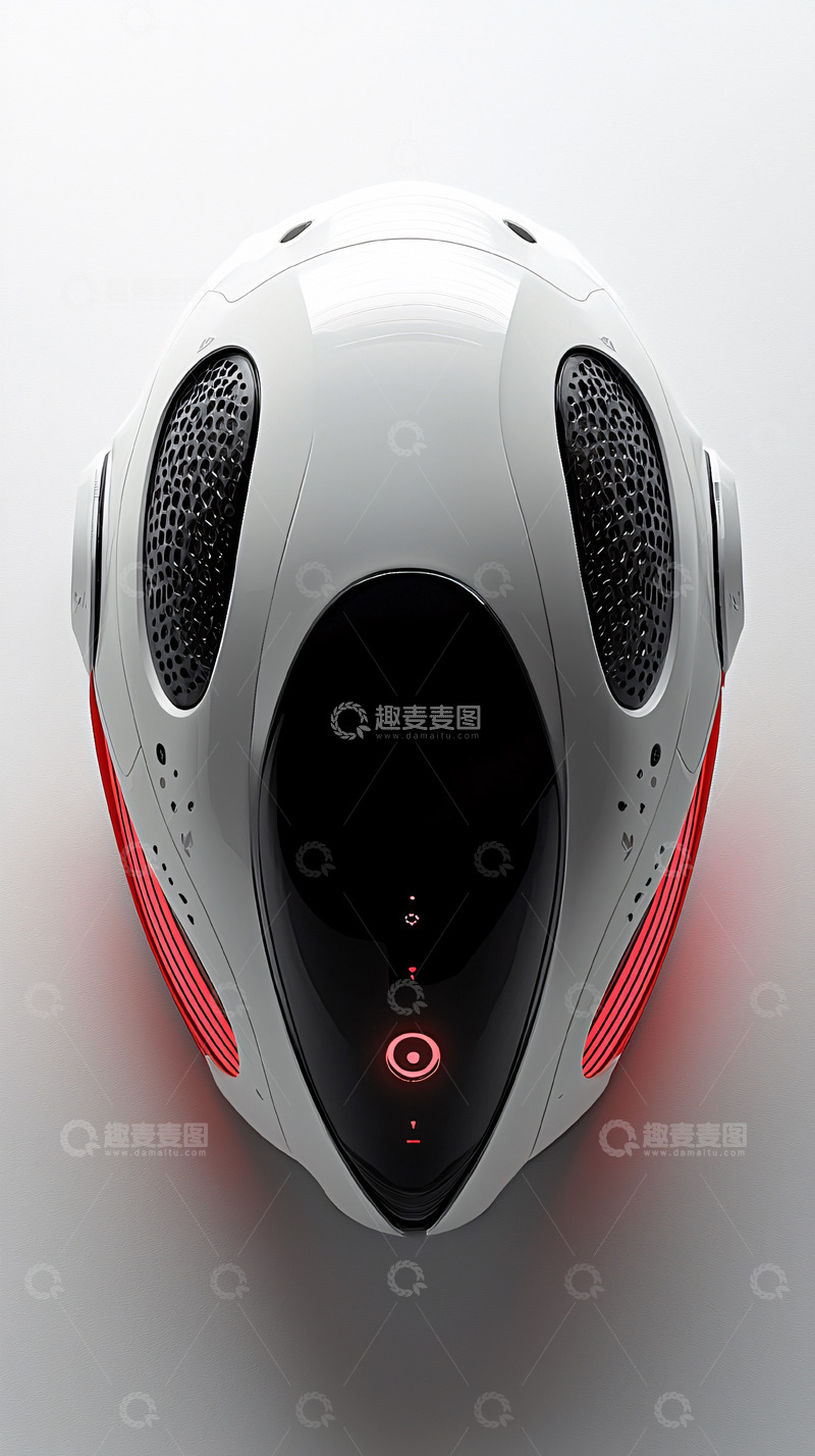 高清大图下载【趣麦麦图】未来科技头盔
