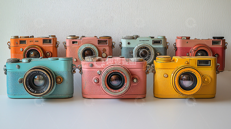 高清大图下载【趣麦麦图】复古相机