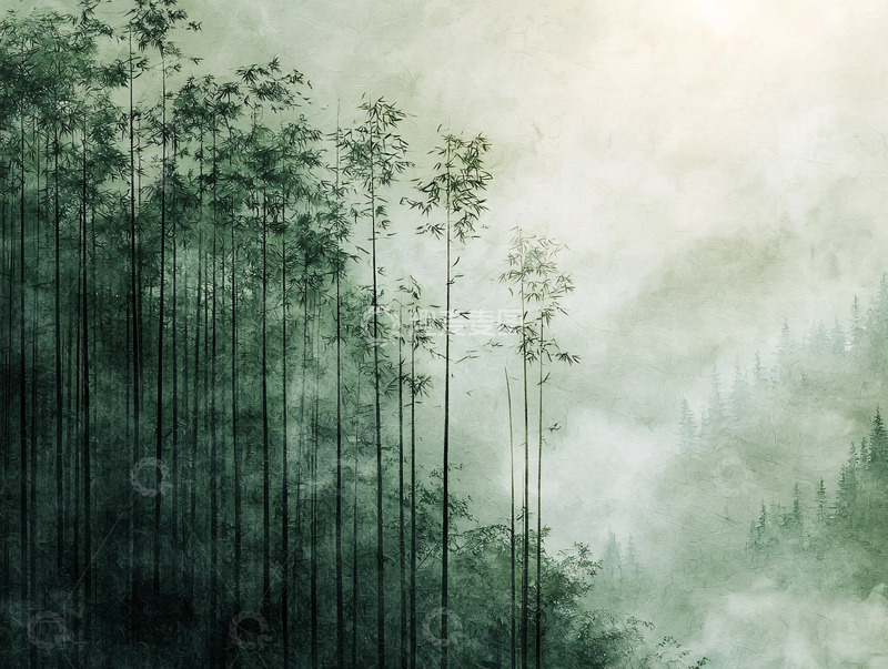 高清大图下载【趣麦麦图】郁郁葱葱的森林