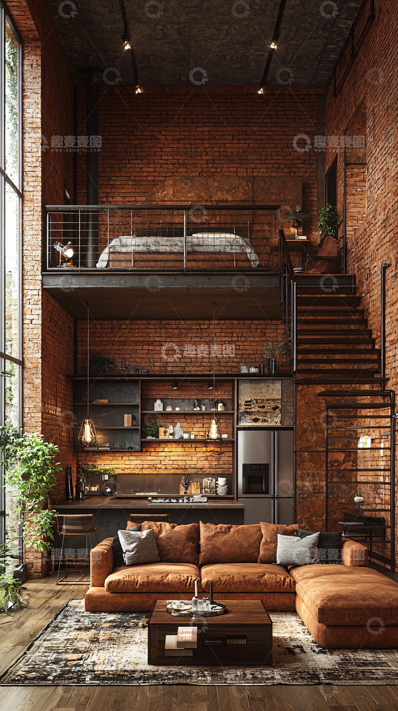 高清大图下载【趣麦麦图】loft公寓