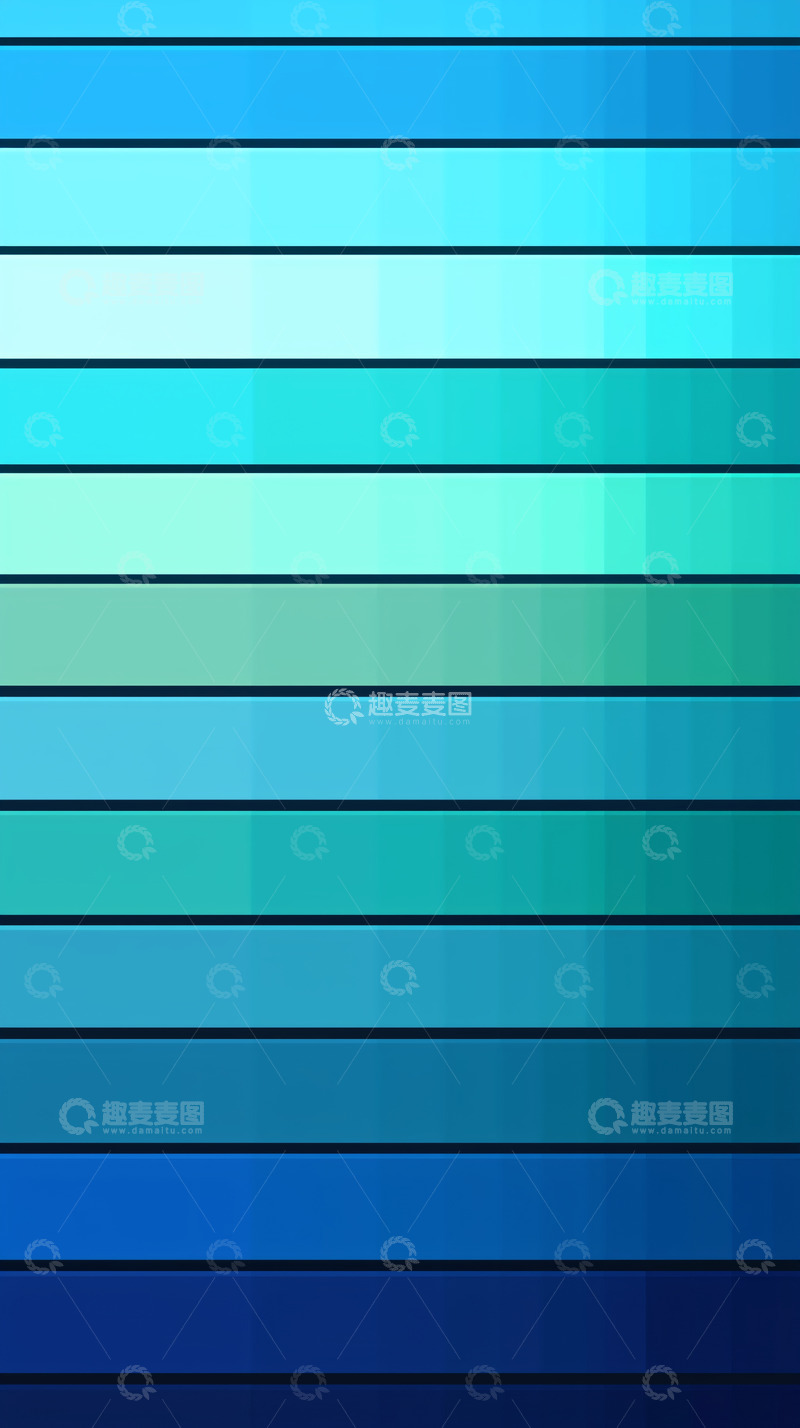 高清大图下载【趣麦麦图】水平渐变蓝色条纹