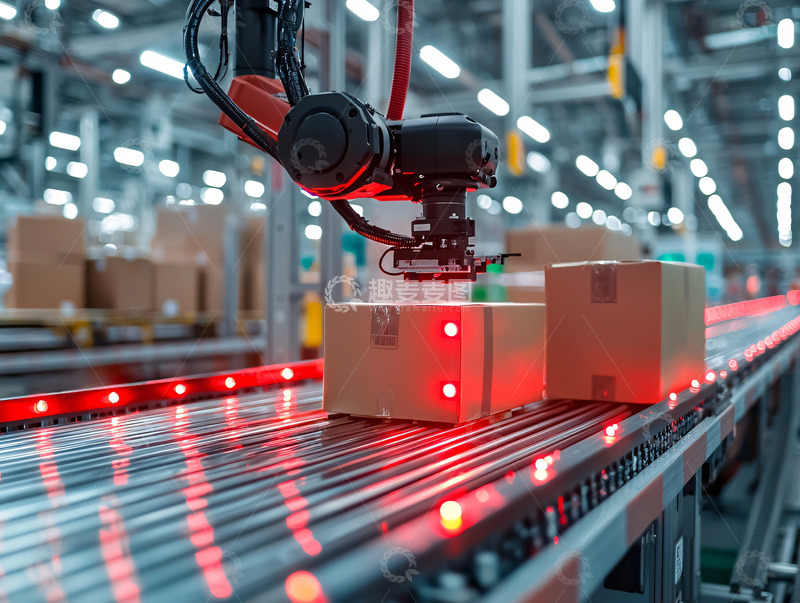 高清大图下载【趣麦麦图】自动化流水线