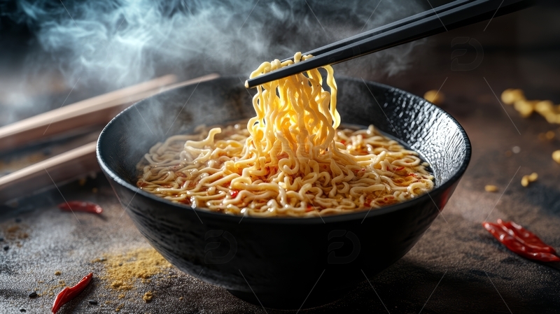 高清大图下载【趣麦麦图】高清美味主食面条特写13