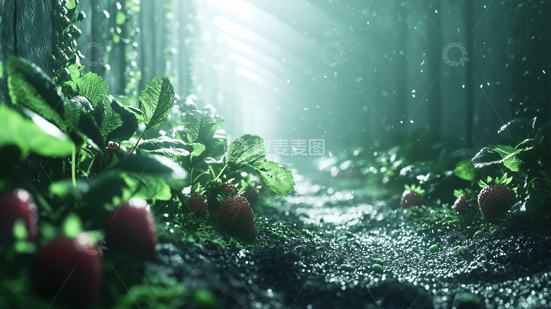 高清大图下载【趣麦麦图】森林小路