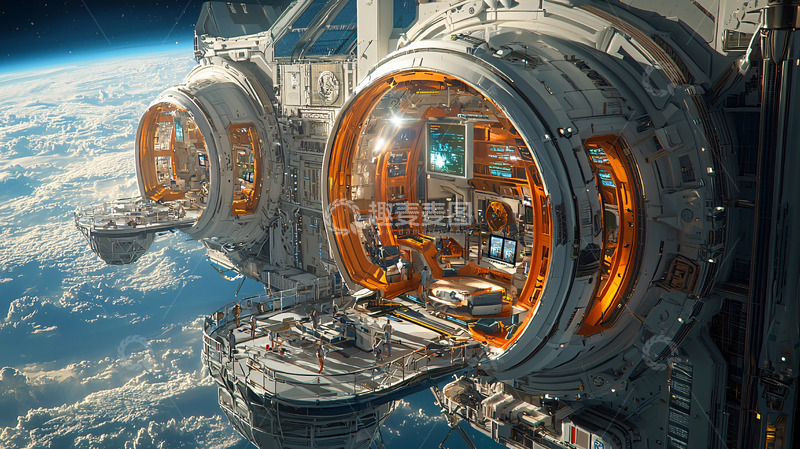 高清大图下载【趣麦麦图】太空舱
