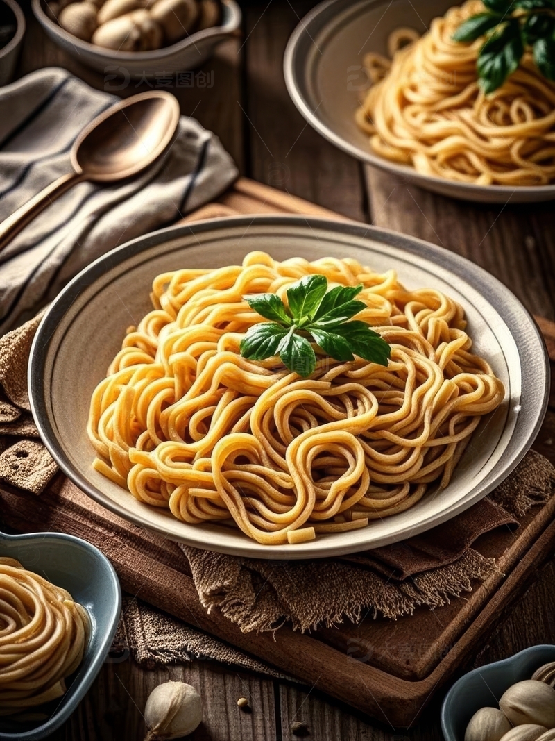 高清大图下载【趣麦麦图】高清美食摄影面条特写28