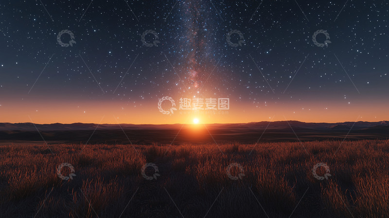 高清大图下载【趣麦麦图】日出