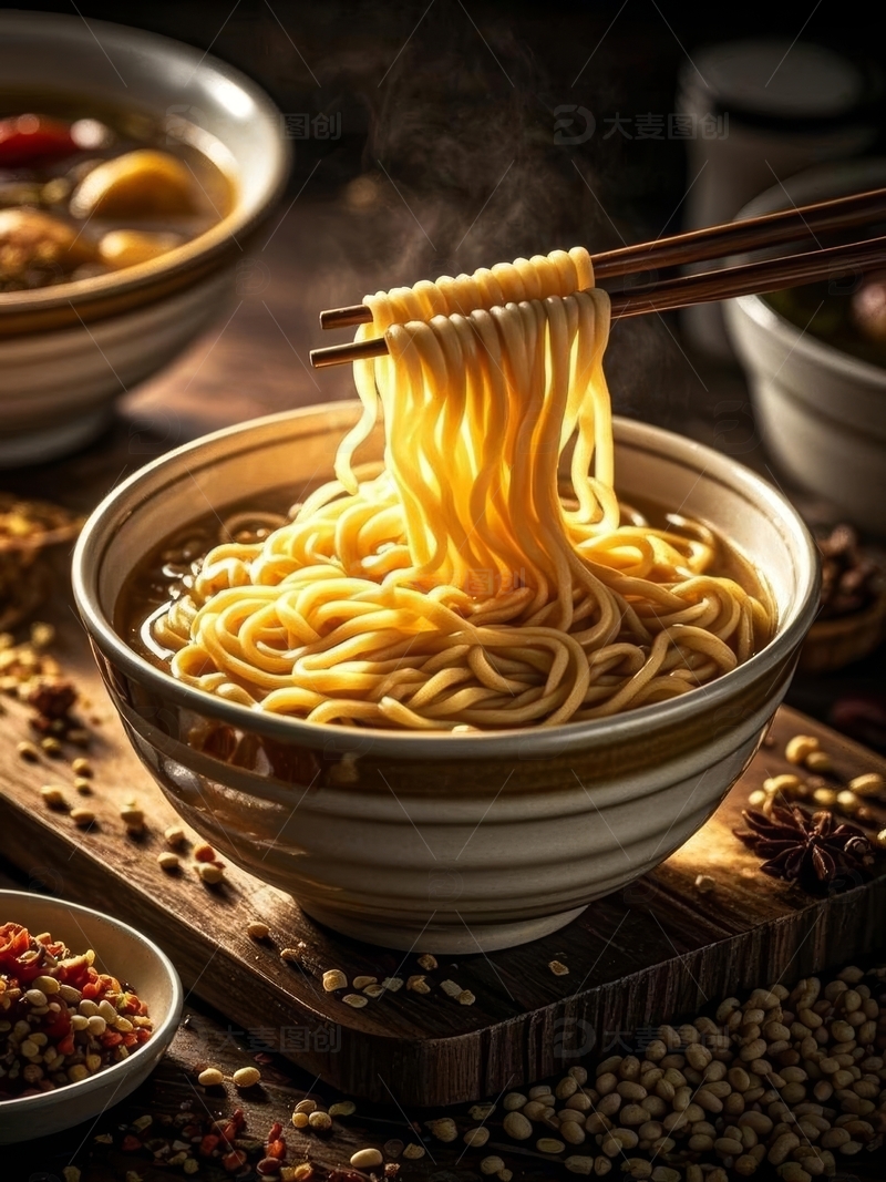 高清大图下载【趣麦麦图】高清美食摄影面条特写32