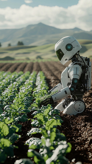 田园机器人耕作