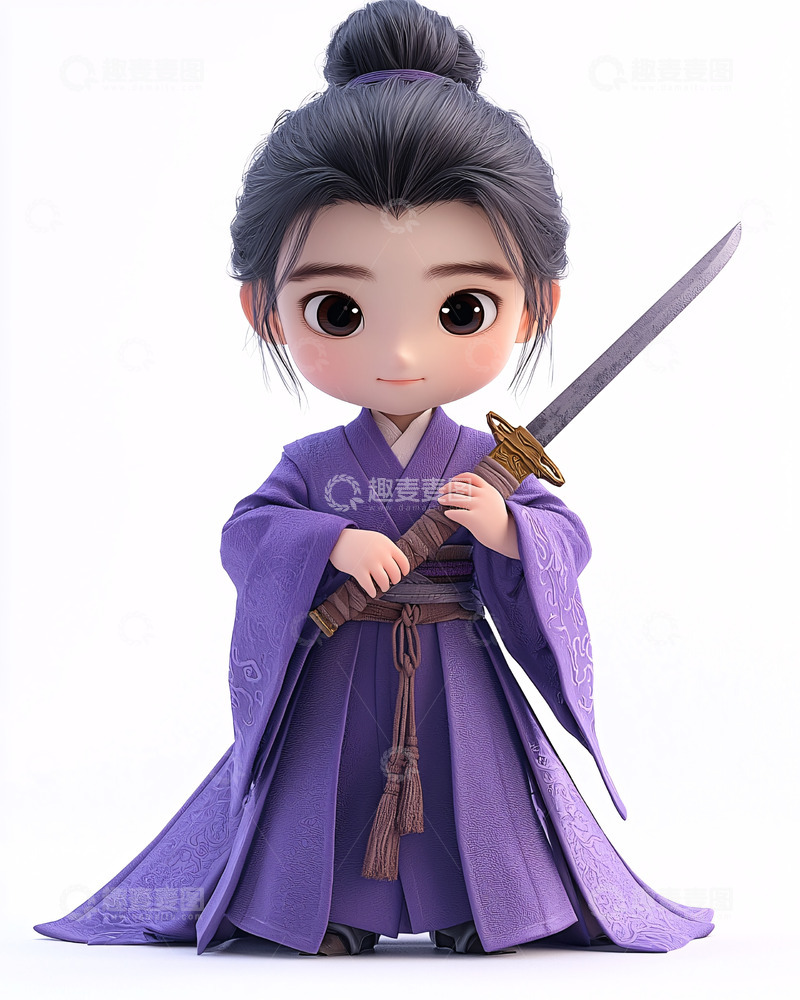 高清大图下载【趣麦麦图】古风卡通人物