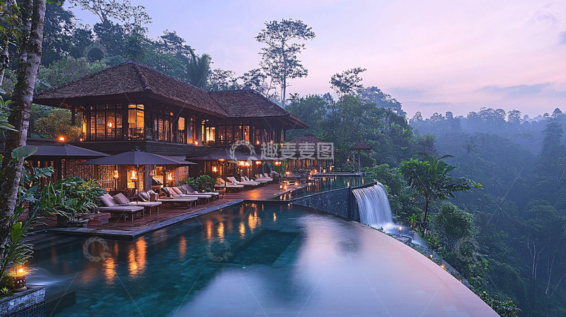 高清大图下载【趣麦麦图】巴厘岛度假村