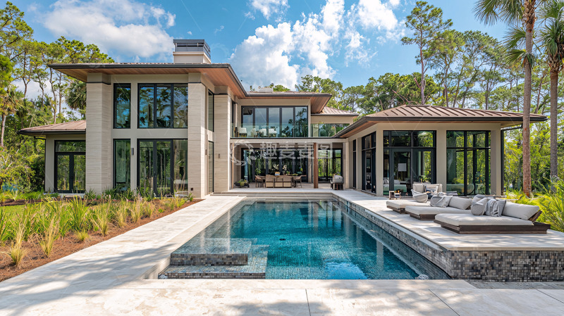 高清大图下载【趣麦麦图】现代风格别墅