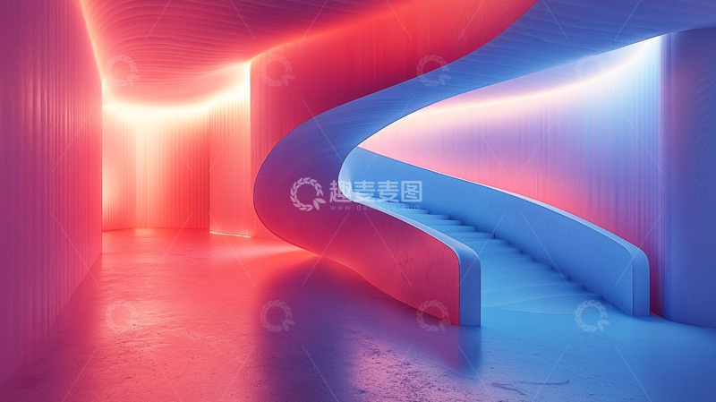 高清大图下载【趣麦麦图】流线型建筑结构