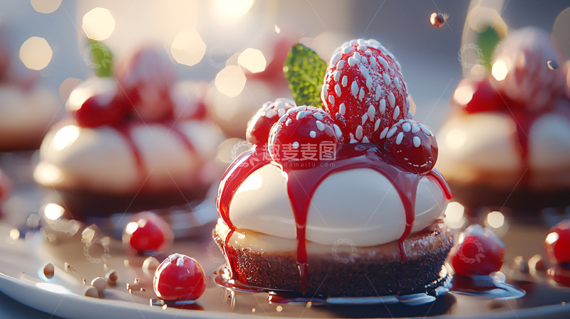 高清大图下载【趣麦麦图】精致甜点