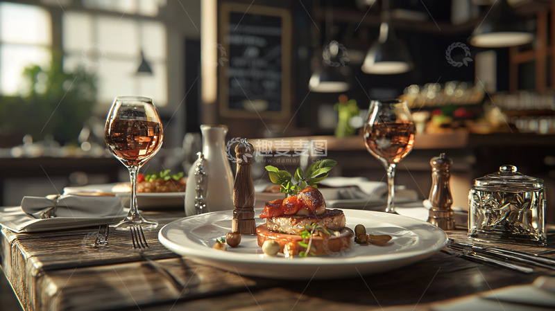 高清大图下载【趣麦麦图】餐厅美食摆拍