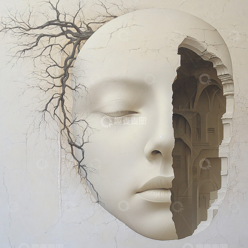 高清大图下载【趣麦麦图】抽象雕塑