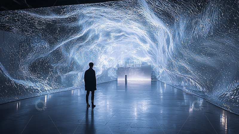 高清大图下载【趣麦麦图】光影隧道