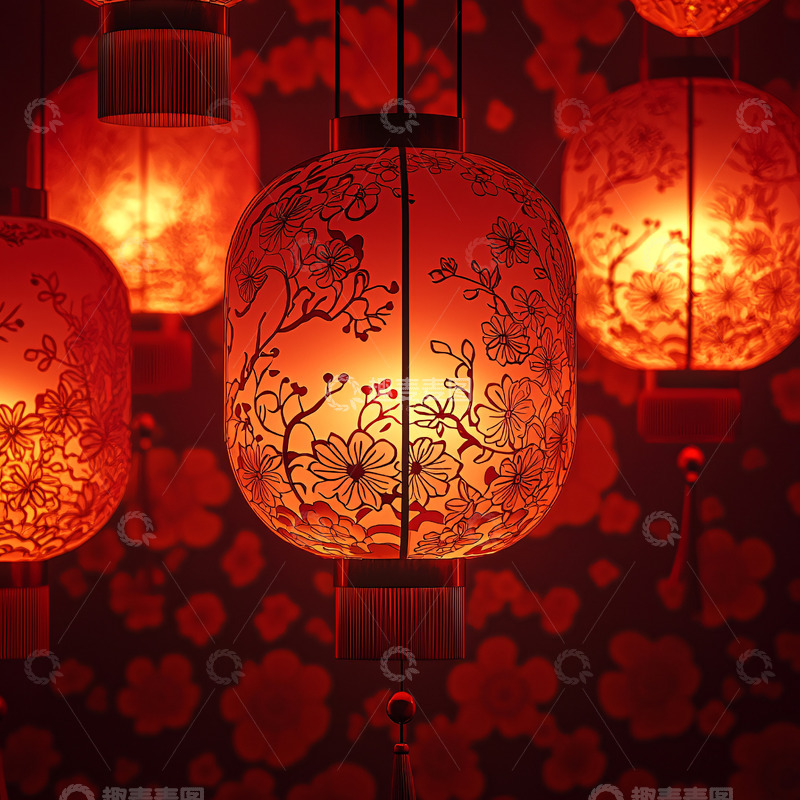 高清大图下载【趣麦麦图】红灯笼