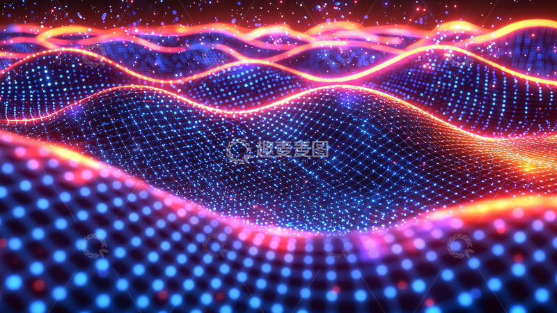 高清大图下载【趣麦麦图】科技感